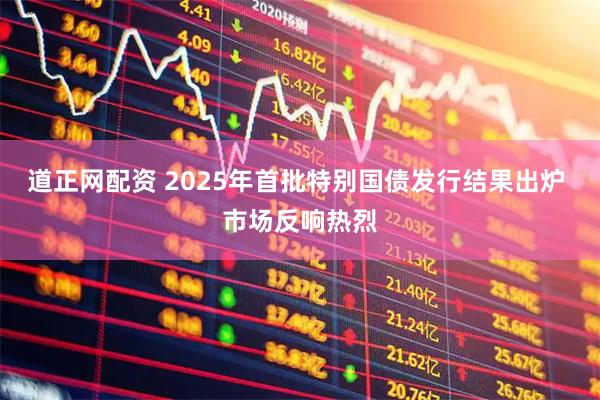 道正网配资 2025年首批特别国债发行结果出炉 市场反响热烈